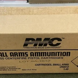 1000 rnds PMC Bronze 9mm Ammo