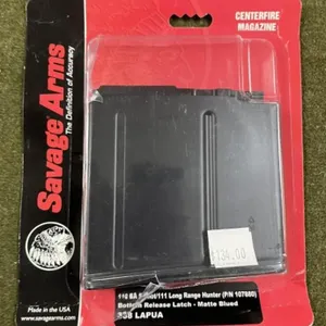 Savage 5 rnd .338 Lapua Rifle Magazine