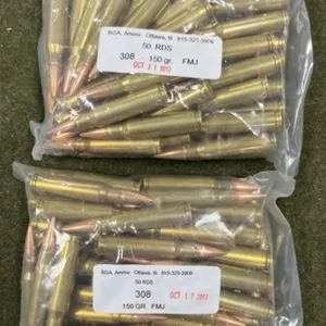100 rnds .308 Ammo