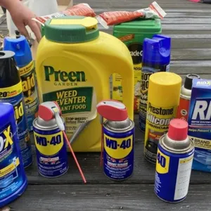 Large Lot of Garage Chemicals