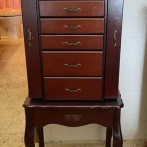 Floor Model Jewelry Cabinet