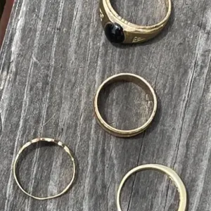4 - 10K Gold Marked Rings