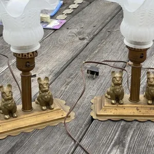 Dog Vanity Lamps