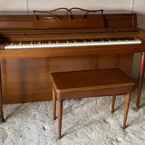 Wurlitzer Spinet Piano and Bench