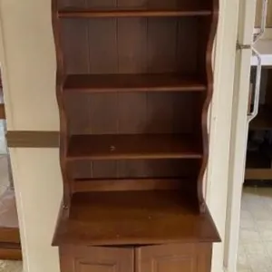 Open Top Curio Cupboard