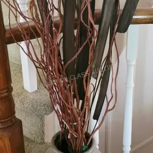 Antique Crock & Decor Willow Branches
