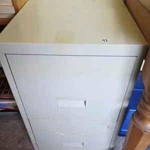 Two Drawer Metal Filing Cabinet
