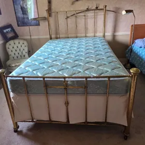Vintage Double Brass Bed Frame