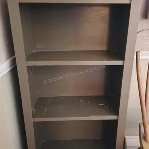 Painted Wooden Book Shelf