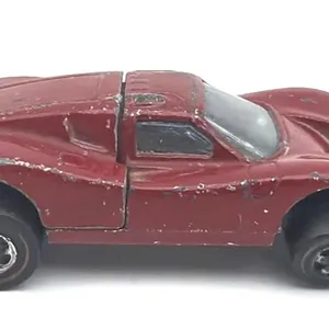 1968 HotWheels Ford Mkiv Red Line Car 1/64 Scale