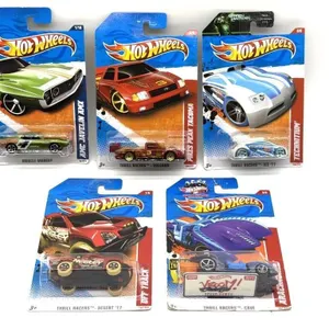 (5) HotWheels Cars in Original Packaging