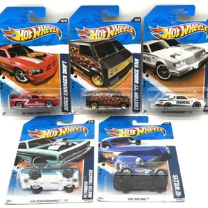 (5) HotWheels Cars in Original Packaging