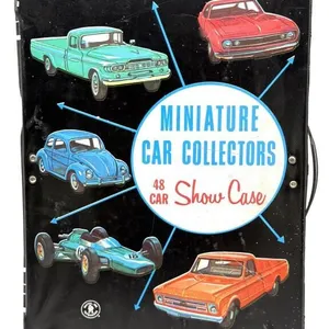 Vintage Matchbox Cars in Vintage Mattel Miniature