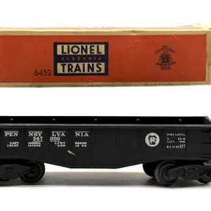 Lionel No. 6452 Gondola Car O-Gauge with Box