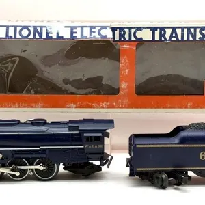 Lionel Wabash 4-8-2 Steam O-Gauge Locomotive &