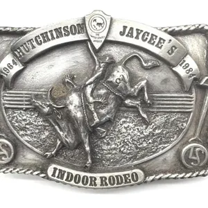 1984 Hutchinson Jaycee’s Indoor Rodeo Belt Buckle