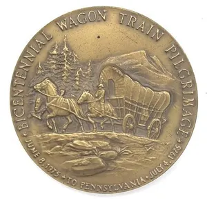 1975-76 Bronze Bicentennial Wagon Trail