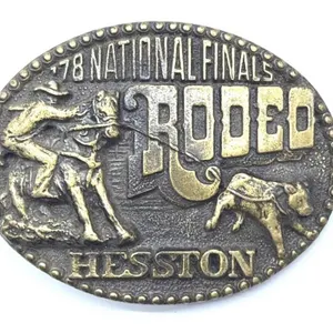 1978 Hesston National Finals Rodeo Belt Buckle