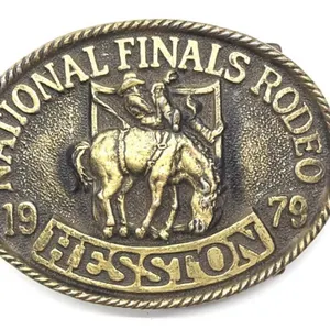 1979 Hesston National Finals Rodeo Belt Buckle