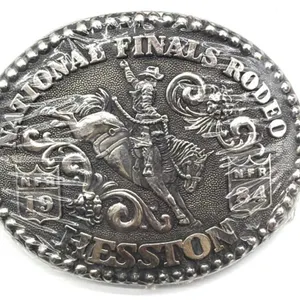 1984 Hesston National Finals Rodeo Belt Buckle