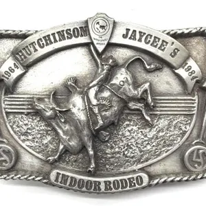 1984 Hutchinson Jaycee’s Indoor Rodeo Belt Buckle