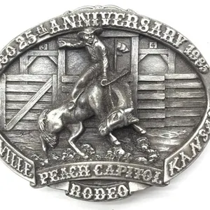 1985 Haysville, KA Peach Capitol Rodeo Belt