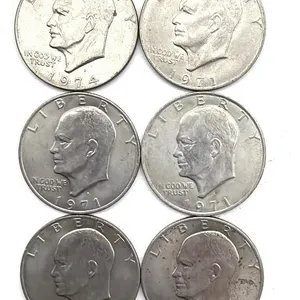 (6) Eisenhower Dollars