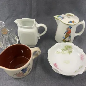 Ceramic Pitchers, China Dishes, and Tableware