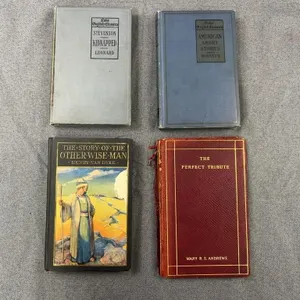Vintage 4 Hardcover Books