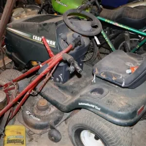 Craftsman mower & high wheeled mower