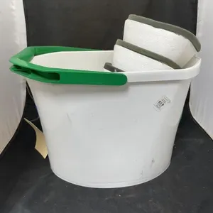 Plastic Mop Bucket w/Spigot Covers