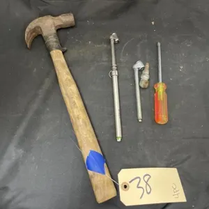 4 Pcs - Hammer - Tire Gauges & More