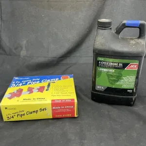 3/4" Pipe Clamp - Lawnmower Engine Oil
