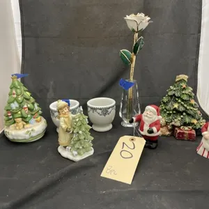 8 Pcs - Christmas Figurines - Decorative Bowl
