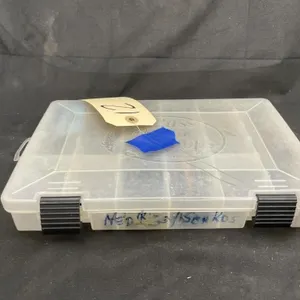 Plastic Tackle Organizer w/Fishing Lures