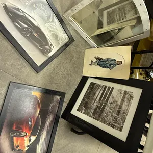 Lot of Wall Mount Framed Pictures & Mirror