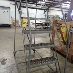 Cotterman 7-Step Rolling Safety Ladder