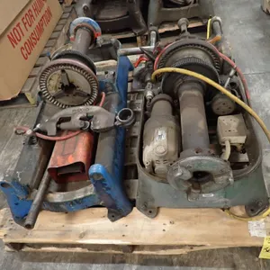 Lot of (2) Ridgid Pipe Threading Machines