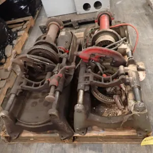Lot of (2) Ridgid Pipe Threading Machines