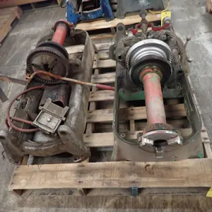 Lot of (2) Ridgid Pipe Threading Machines