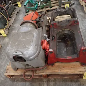 Lot of (2) Ridgid Pipe Threading Machines