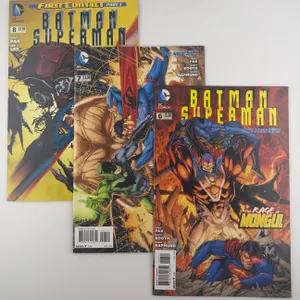 Batman/Superman #6–10 (The New 52, DC Comics) – 5 Book Comic Lot