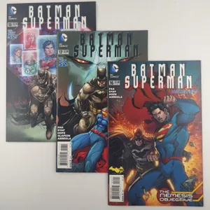 Batman/Superman #16–20 (The New 52, DC Comics) – 5 Book Comic Lot