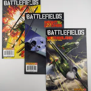 Battlefields #1, #2 & #9 (2008–2010, Dynamite Entertainment) – Comic Book Lot