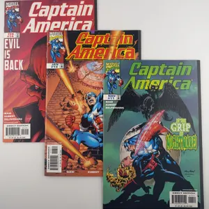 Captain America (1998, Marvel Comics) – 4 Book Comic Lot