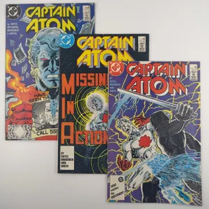 Captain Atom (1980s, DC Comics) – 7 Book Comic Lot