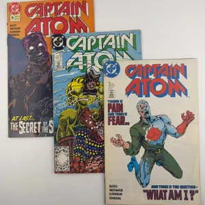 Captain Atom (1980s, DC Comics) – 9 Book Comic Lot