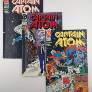 Captain Atom (1980s, DC Comics) – 9 Book Comic Lot