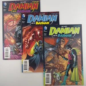 Damian: Son of Batman #1–4 (2013, DC Comics)