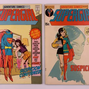 Adventure Comics #406 & #407 Supergirl (1970, DC Comics) – 2 Book Comic Lot